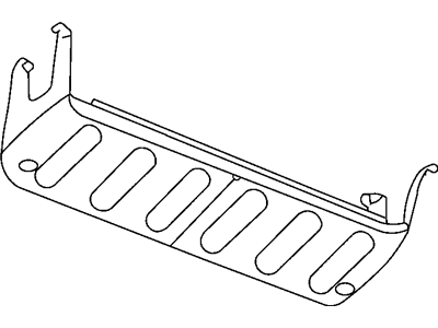 Jeep 52080217AA SKID PLATE Front