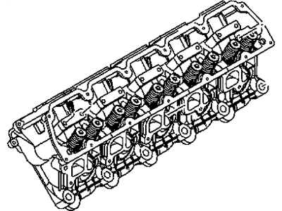 Dodge 5037064AE HEAD Cylinder