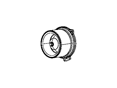 Chrysler 5019640AB MOTOR Blower with Wheel