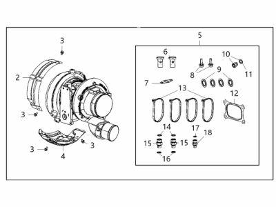 Ram Turbocharger - R8444771AA
