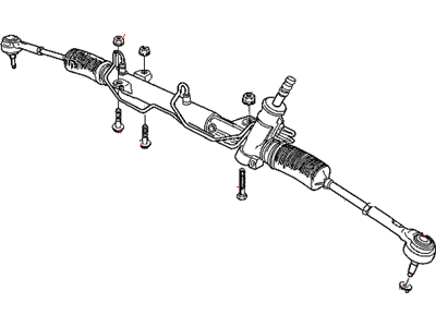 2006 Dodge Caravan Rack And Pinion - 4766260AJ