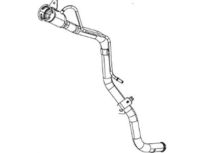 Mopar 68091428AA Tube Fuel Filler