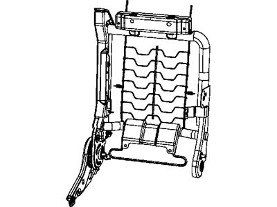 Chrysler 68024915AB LUMBAR Support
