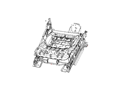 Chrysler 68024739AC MOTOR Power Seat