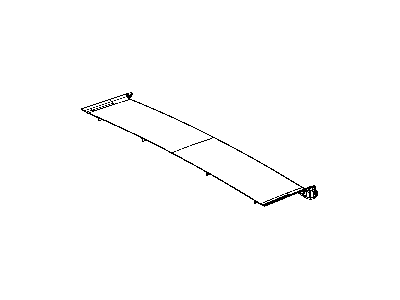 Jeep 1DS60DW1AD COVER Roof Bow Trim