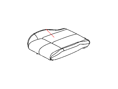 Mopar 1TN56BD3AA Cover Front Seat Cushion