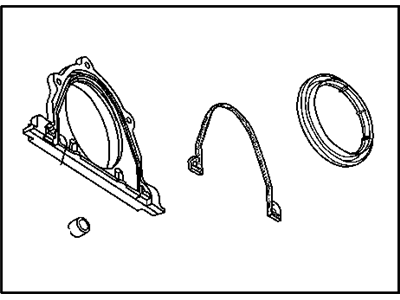 Jeep 5140028AA RETAINER PACKAGE Crankshaft Rear Oil Seal