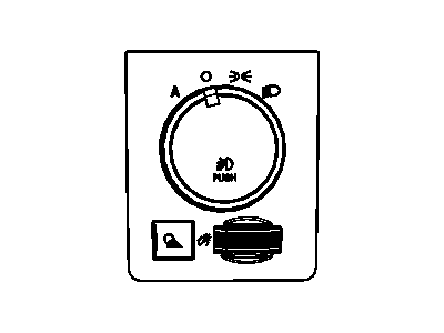 Ram 4602918AA SWITCH Headlamp