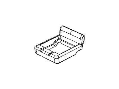 Ram 5NJ85LA8AA COVER Front Seat Cushion