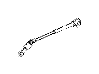 Jeep Steering Shaft - 52078804