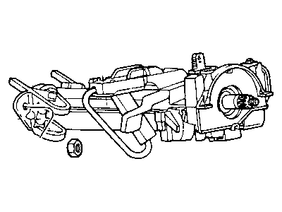 Jeep Wrangler Steering Column - 4897820AB