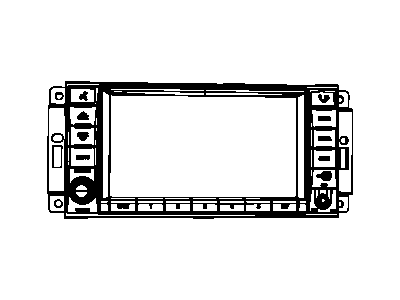 Jeep 68054584AA KNOB Radio