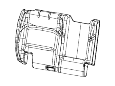 Jeep 7AV00TX7AA COVER Rear Seat Back Right