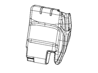 Jeep 7AV01TX7AA COVER Rear Seat Back Left
