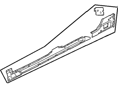 Dodge 55257178AB PANEL Sill