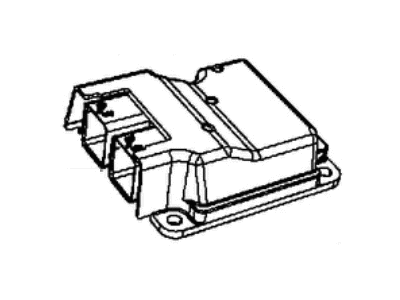 Jeep Air Bag Control Module - 68367618AA