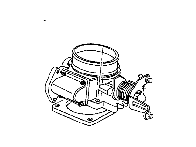 Jeep 53007543AB GASKET Throttle Body To Intake