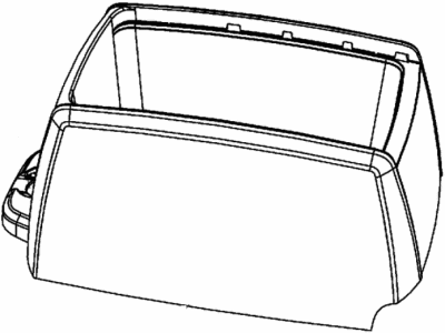 Ram C/V Center Console Base - 1JC92LTUAA