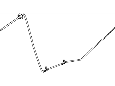 Jeep 68018912AD HOSE Windshield Washer