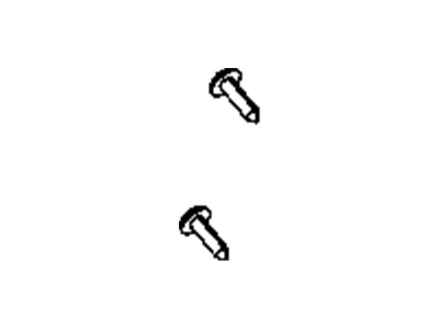 Dodge 68030848AA SCREW Remote Handle #8-18x0.625