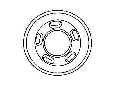 Dodge 52106937AA COVER Wheel