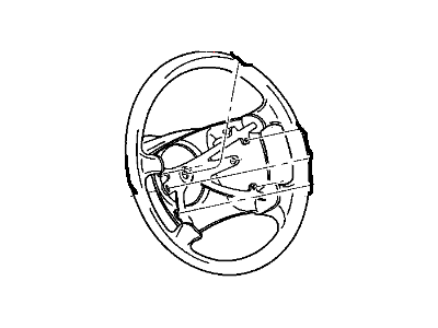 Dodge Ram 3500 Steering Wheel - 5GC421X9AF