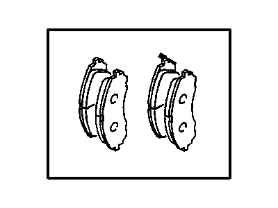 2004 Chrysler Sebring Brake Pad - V1013674AC