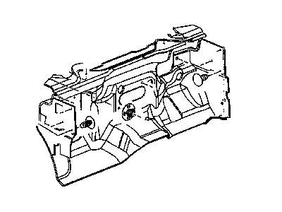 Chrysler 55361464AA SILENCER Dash Panel