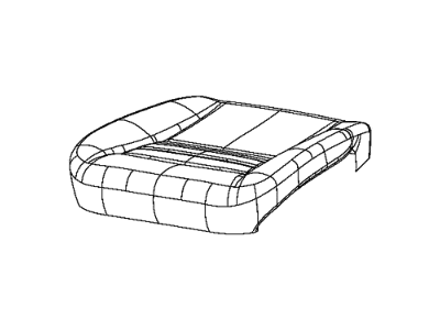 Dodge 6AL33DX9AA COVER Front Seat Cushion
