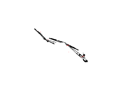 Chrysler 68044524AA BLADE WIPER