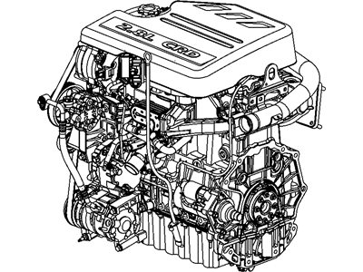 Jeep 68051745AB ENGINE Long Block