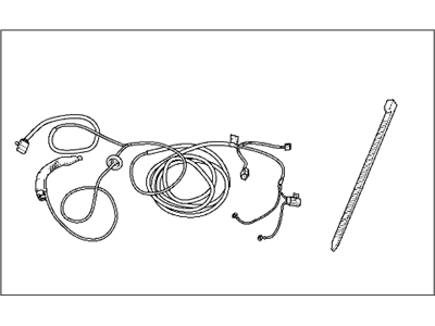 Dodge 82208709AD WIRING KIT Trailer Tow - 4 Way