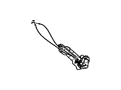 Chrysler 5102337AA LINK Outside Handle To Latch Rear Door