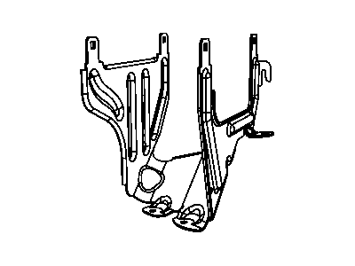 Dodge 5082092AB BRACKET Power Distribution Center