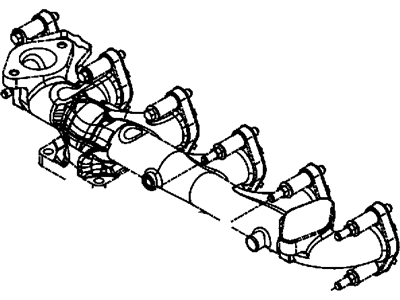 Ram 68205983AA MANIFOLD Exhaust