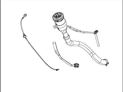 2014 Dodge Viper Fuel Filler Neck - 5181503AG