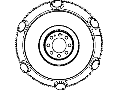 2014 Dodge Challenger Flywheel - 5038113AC