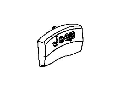 Jeep 52090410AC COVER Brake Caliper