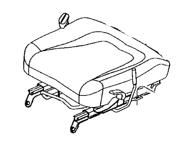 Chrysler Prowler Seat Cushion - RV331AZAA