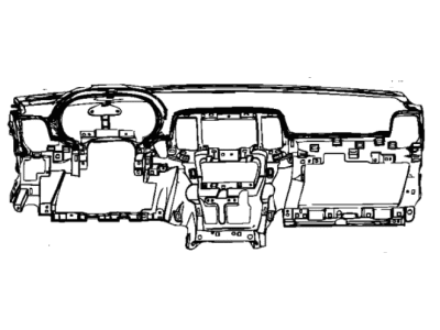 Jeep 6JU81LA8AB Base Pane - Base Panel