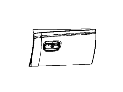 Jeep Grand Cherokee Glove Box - 6LB881X9AA