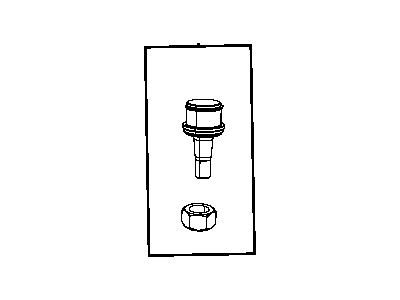 Ram 68216182AA BALL JOINT KIT Lower