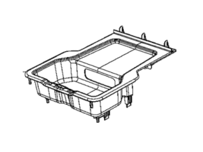 Ram 5ZF77TX7AA STORAGE BIN Cushion Seat