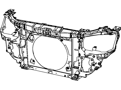 Dodge 5116300AC PANEL Radiator Closure