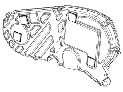 Jeep Compass Timing Cover - 68325906AA