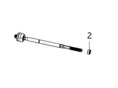 Mopar 68399143AA Inner Tie Rod