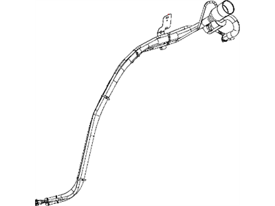 Mopar 68243686AB Tube Fuel Filler