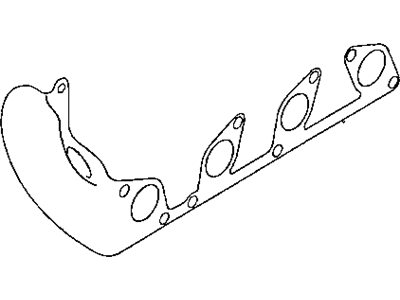 Jeep Exhaust Manifold Gasket - 68021543AA