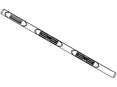 Dodge 68020974AA STEP PAD Side Step