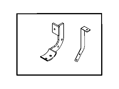 Mopar 68020972AA Bracket Kit Side Step